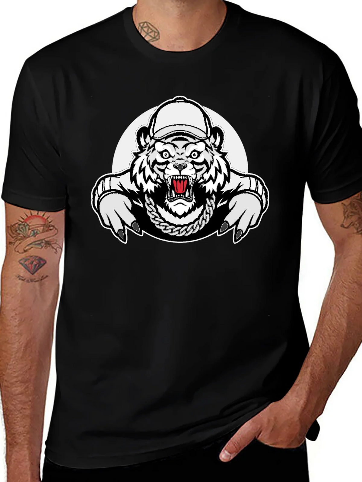 Tiger Hip Hop T-Shirt - Urban Style product image 1