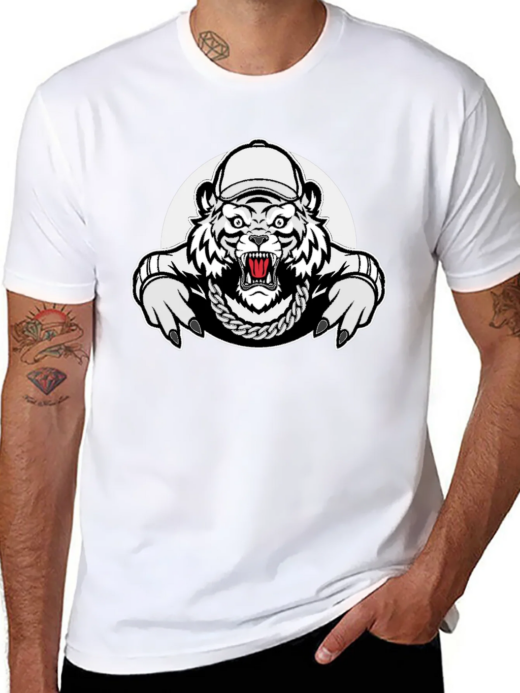 Tiger Hip Hop T-Shirt - Urban Style product image 7