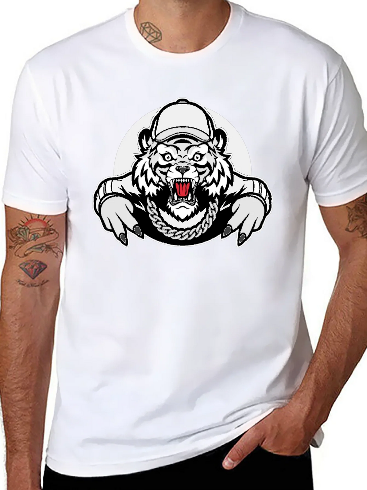 Tiger Hip Hop T-Shirt - Urban Style product image 7