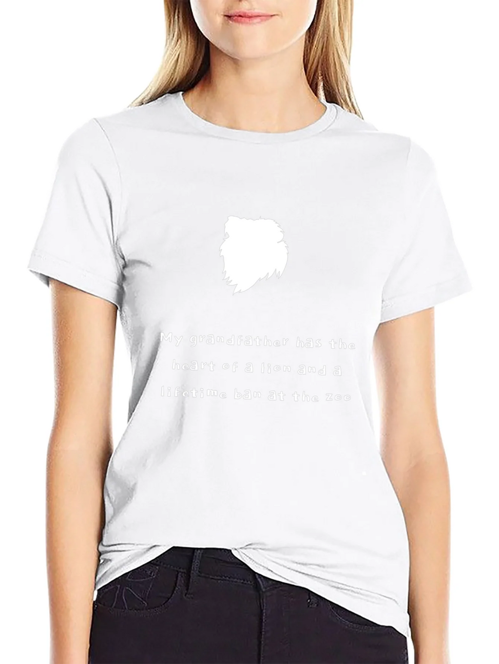 Lion Heart Grandfather Tee - Funny Zoo Ban Shirt product image 8