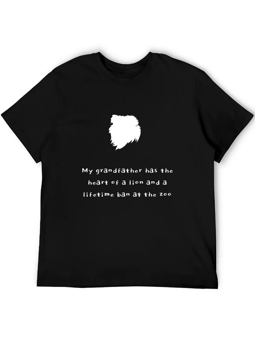 Lion Heart Grandfather Tee - Funny Zoo Ban Shirt product image 5