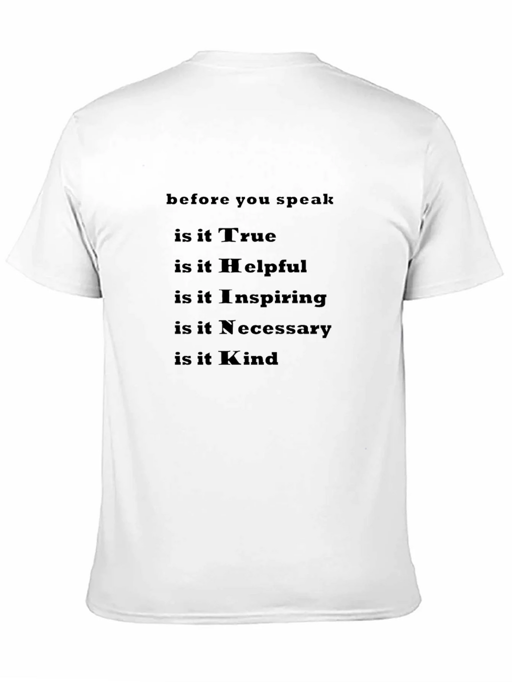Inspirational T-Shirt - True Helpful Kind product image 10