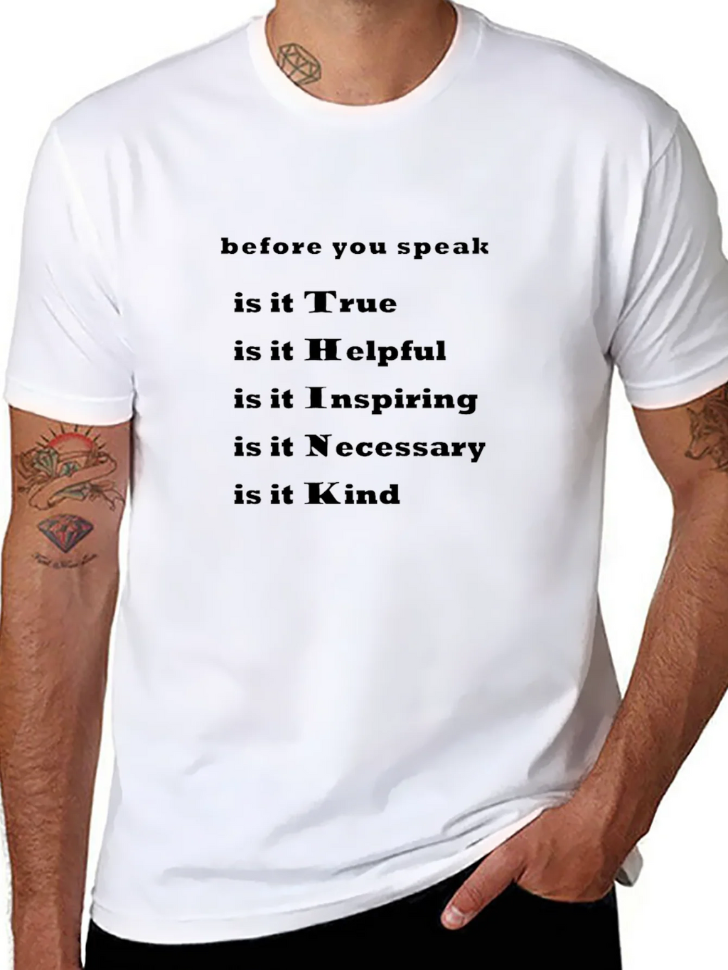 Inspirational T-Shirt - True Helpful Kind product image 7