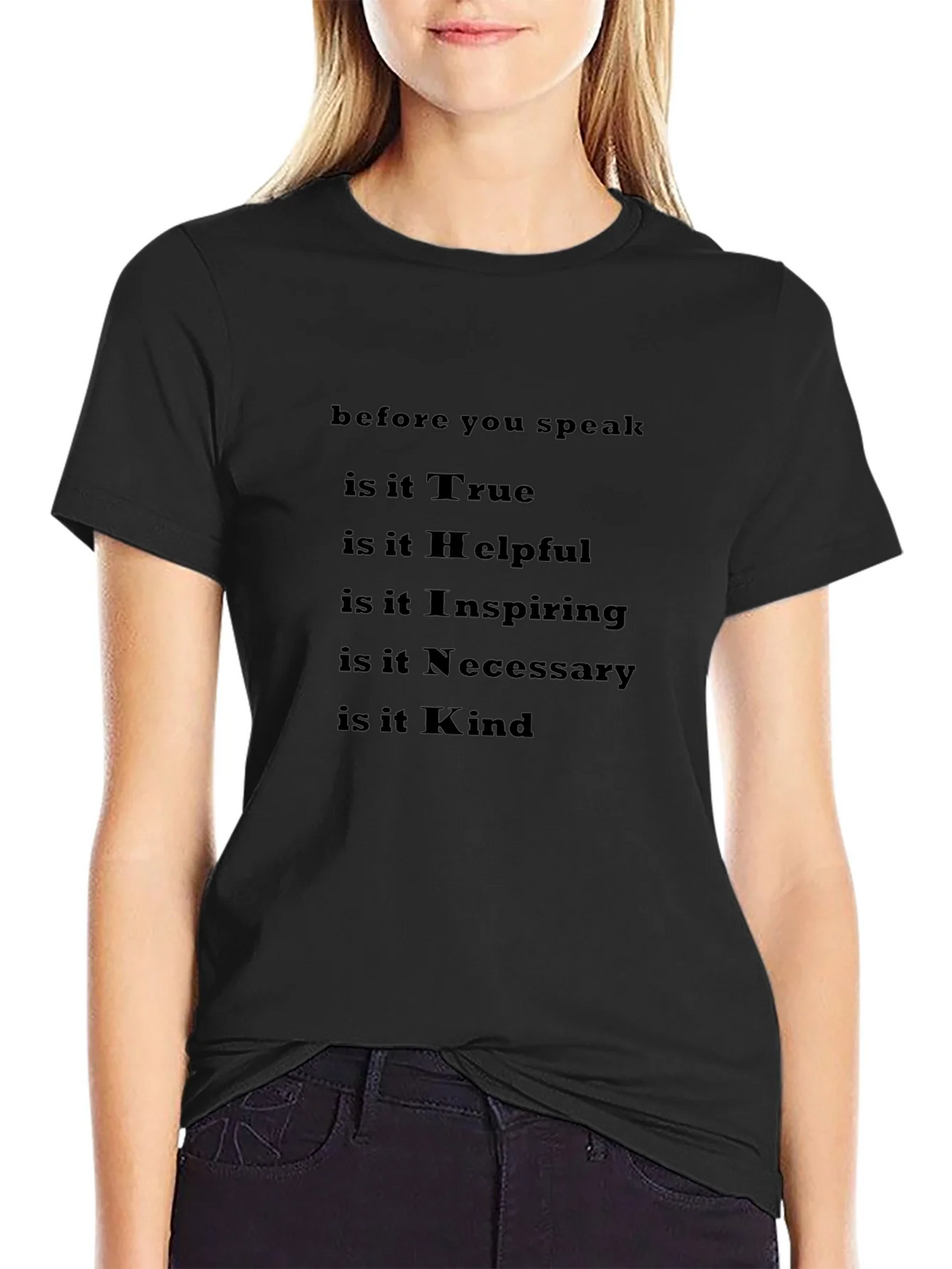 Inspirational T-Shirt - True Helpful Kind product image 2