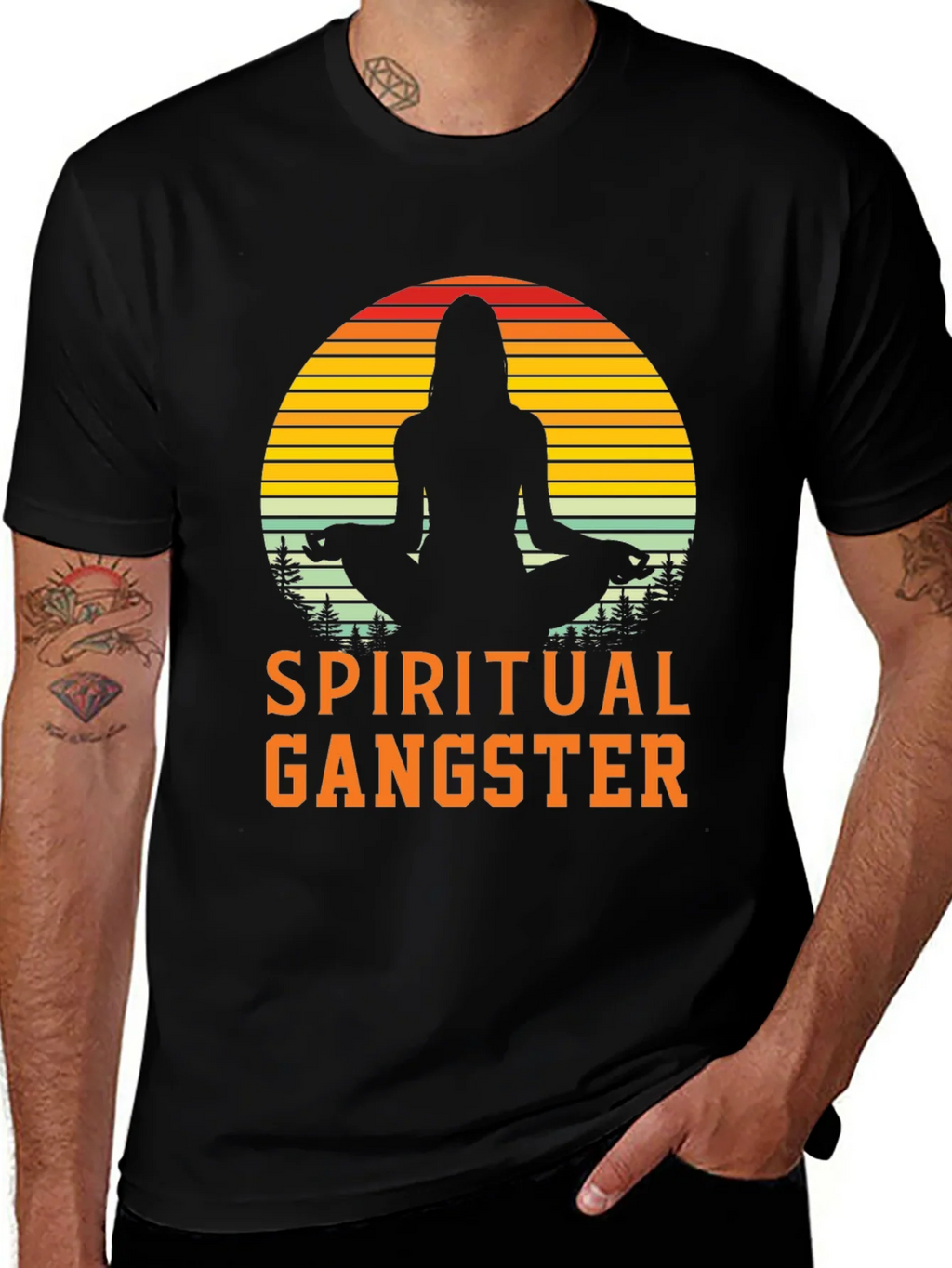 Spiritual Gangster Graphic Tee - Relaxed Fit product image 1