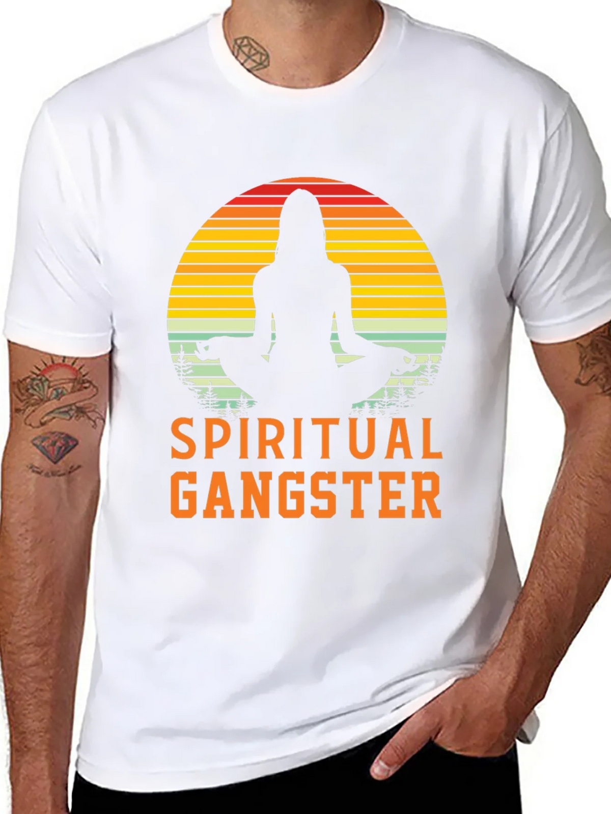 Spiritual Gangster Graphic Tee - Relaxed Fit product image 7