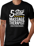 5 Star Massage Therapist Premium Quality T-Shirt product image 1