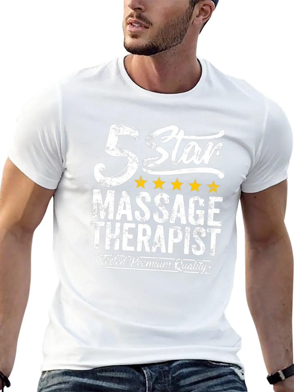 5 Star Massage Therapist Premium Quality T-Shirt product image 12