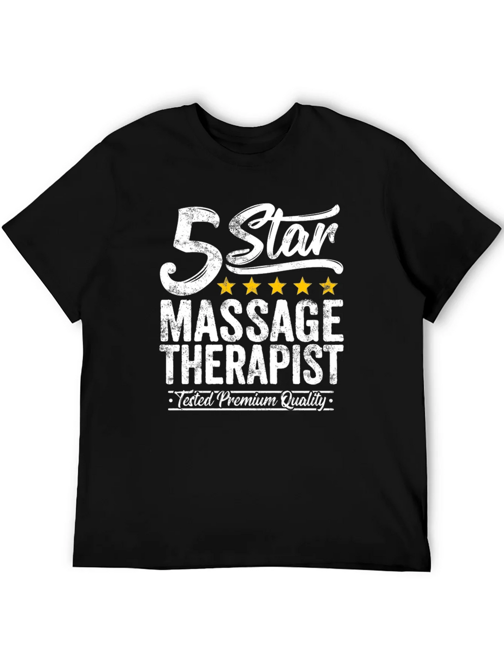 5 Star Massage Therapist Premium Quality T-Shirt product image 5