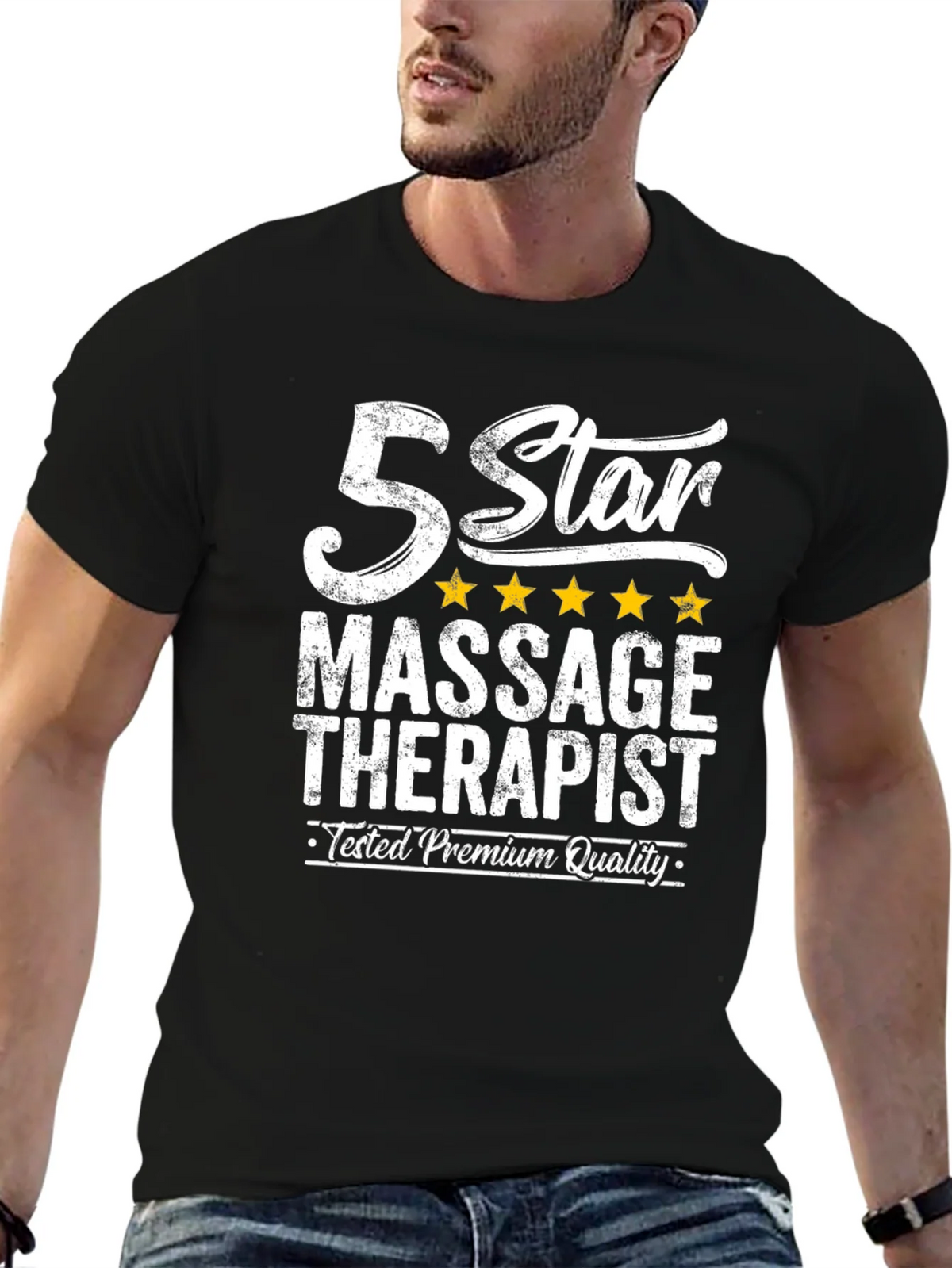 5 Star Massage Therapist Premium Quality T-Shirt product image 6