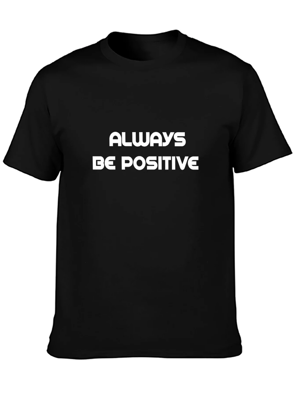Always Be Positive Black T-Shirt product image 3