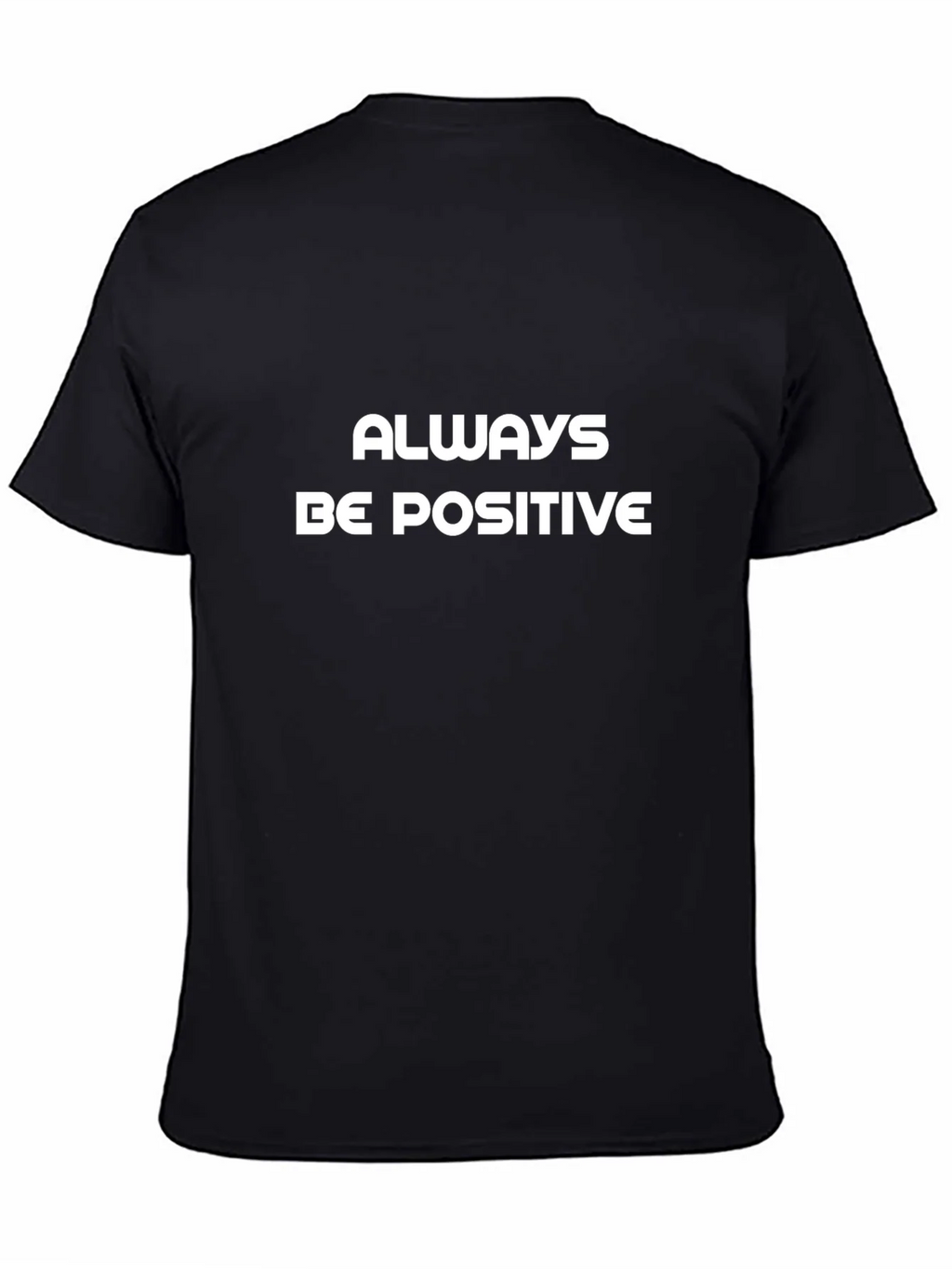 Always Be Positive Black T-Shirt product image 4