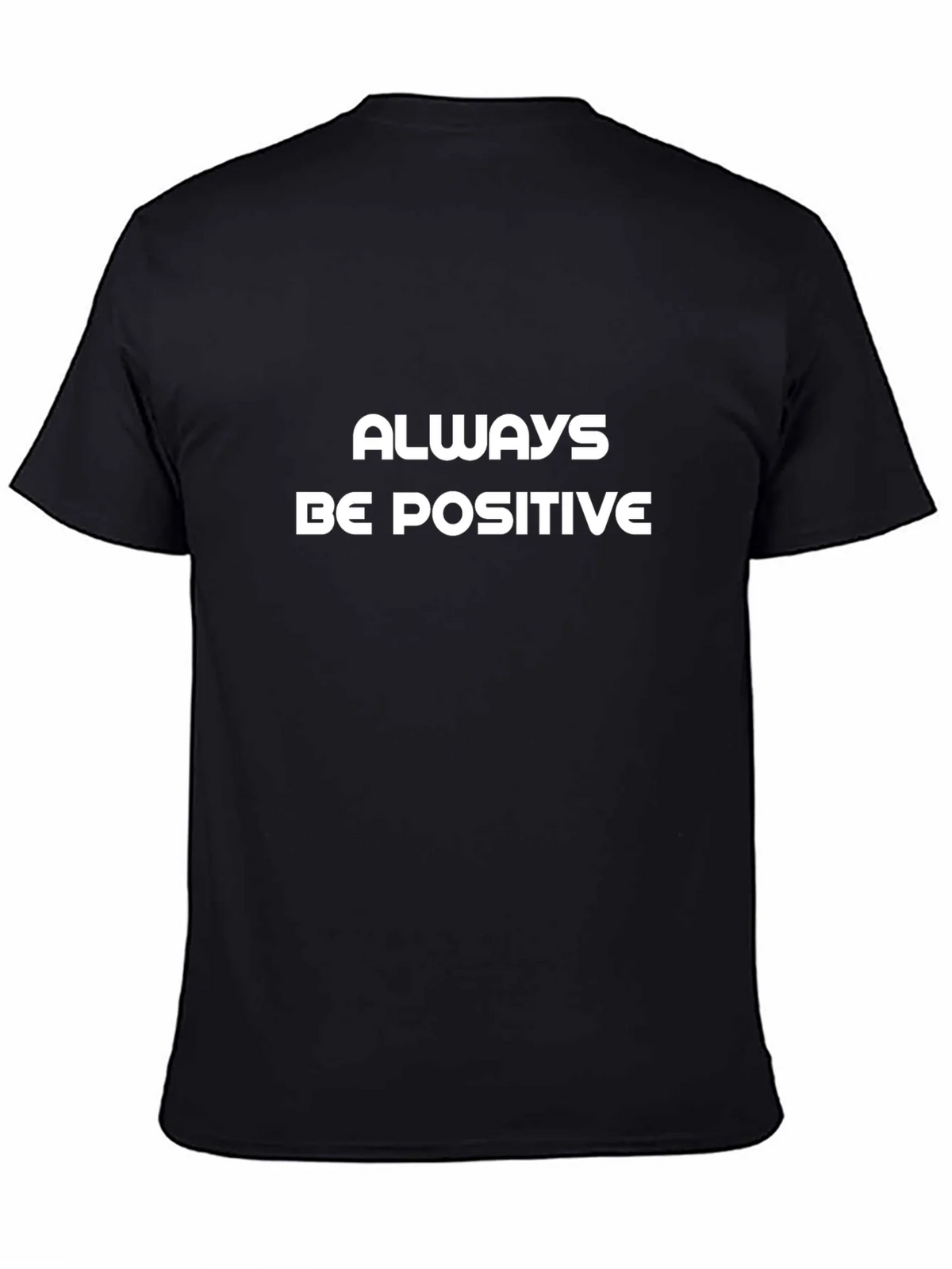 Always Be Positive Black T-Shirt product image 4