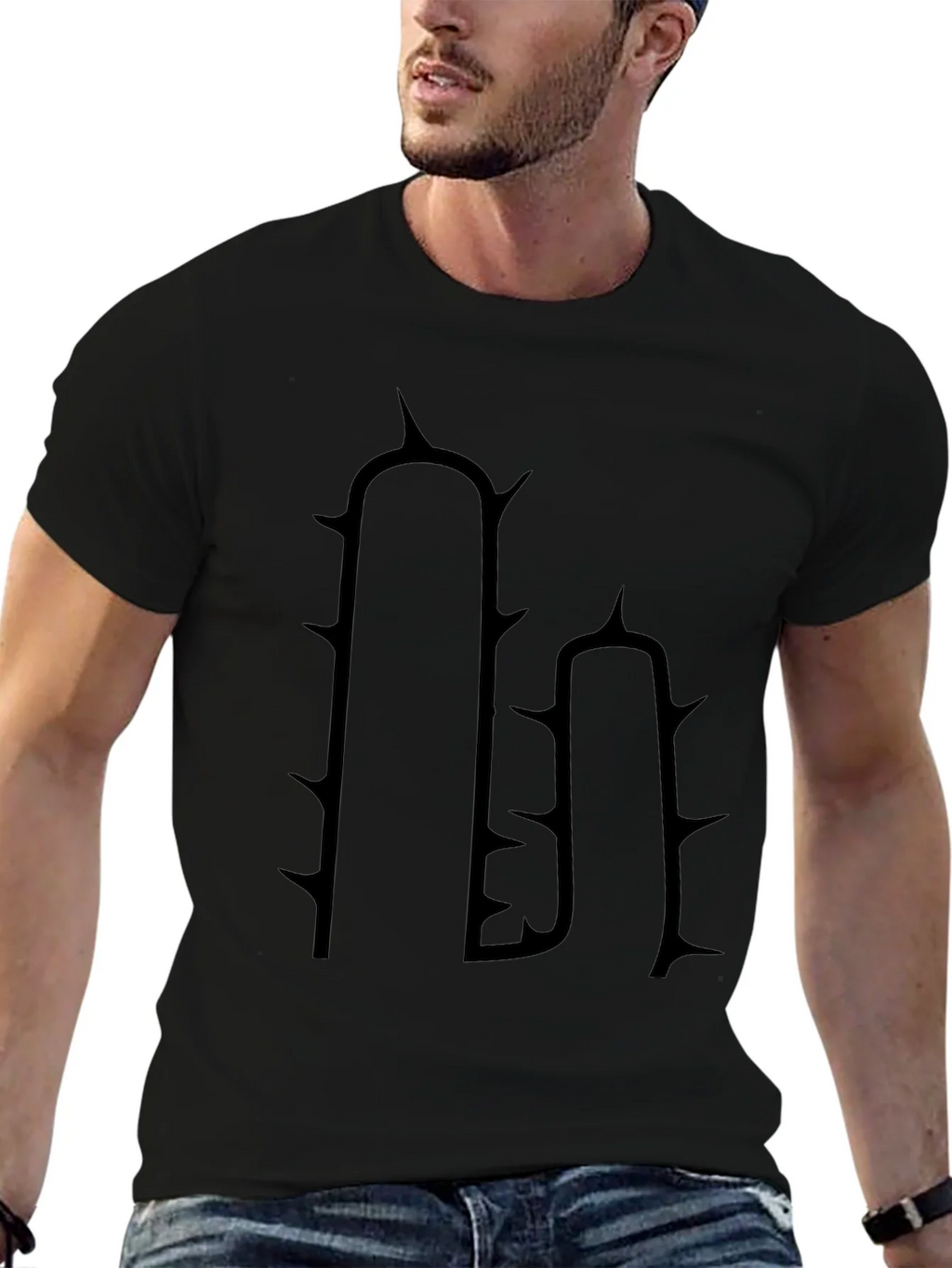 Black Cactus T-Shirt product image 6