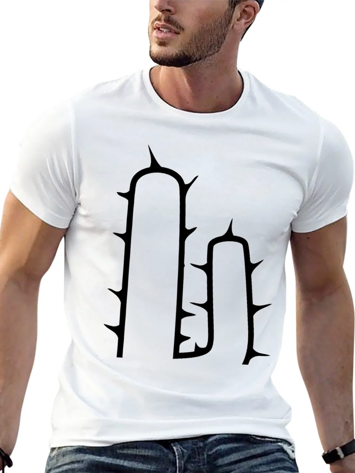 Black Cactus T-Shirt product image 12