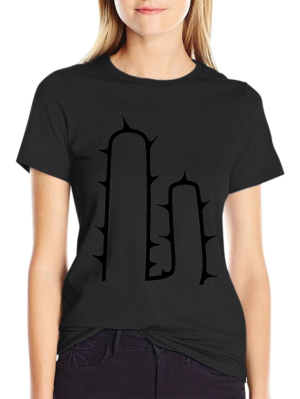 Black Cactus T-Shirt product image 2