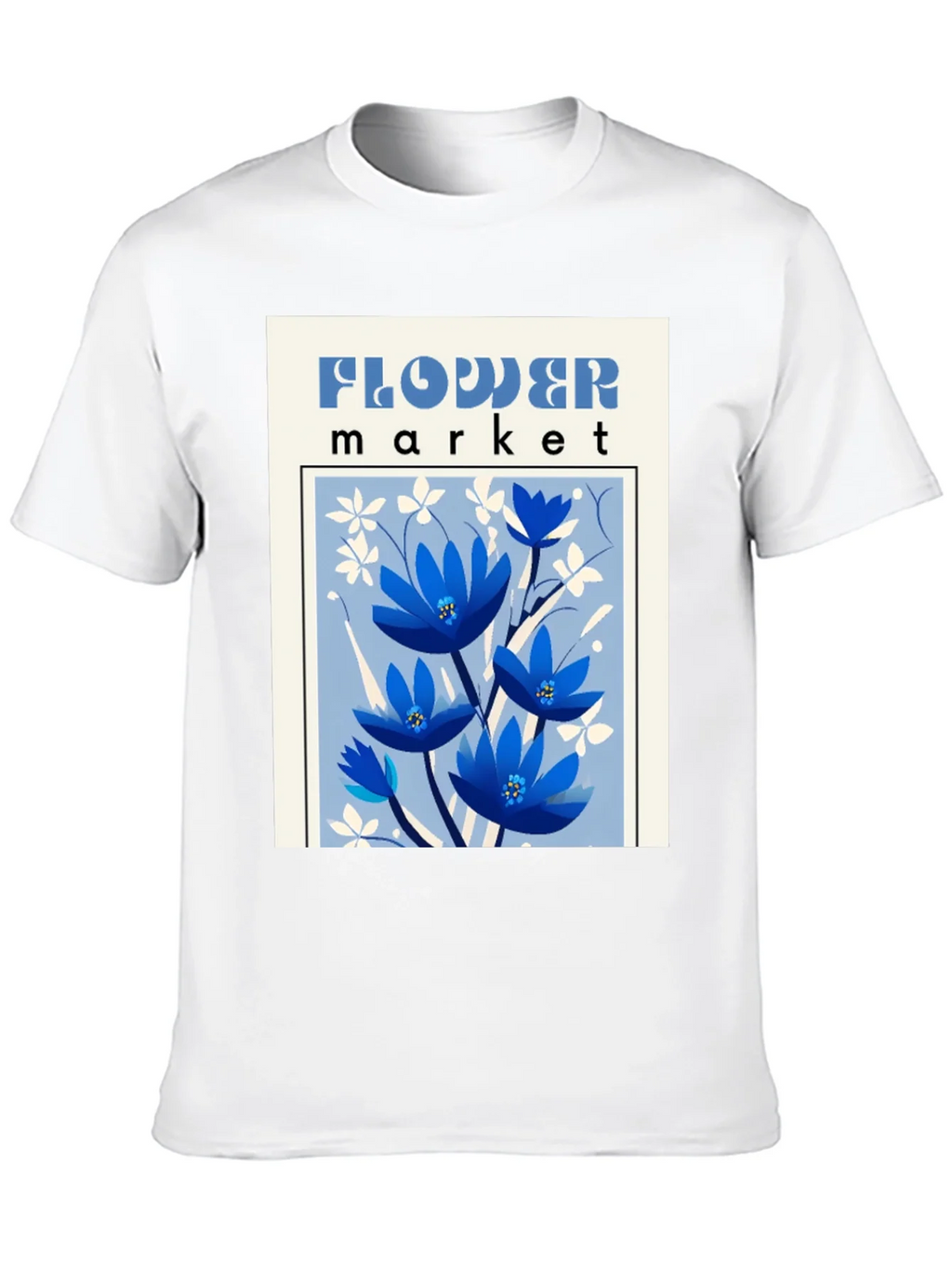 Flower Market Graphic T-Shirt - Unisex Fashion Tee product image 9