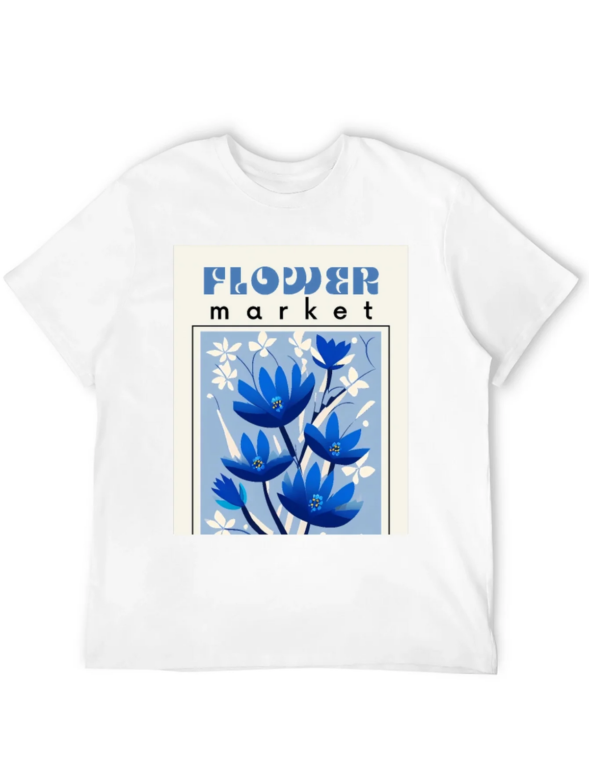 Flower Market Graphic T-Shirt - Unisex Fashion Tee product image 11