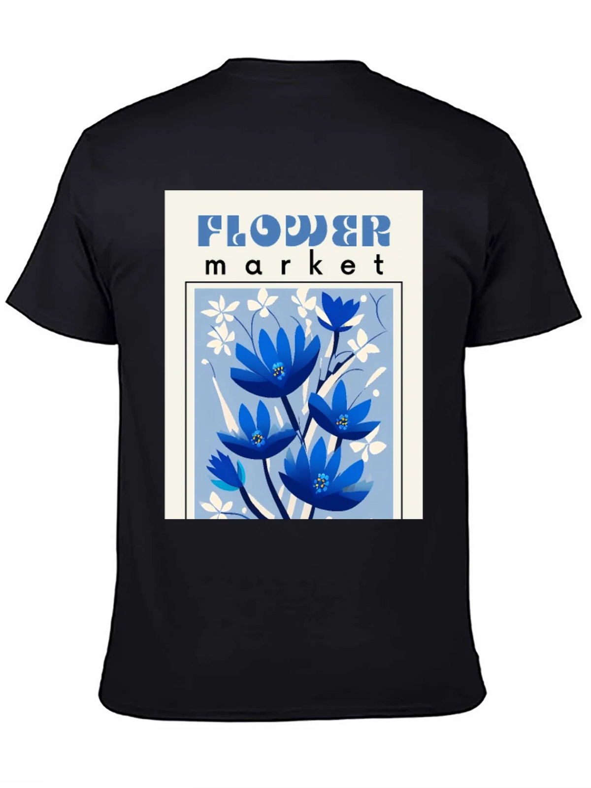 Flower Market Graphic T-Shirt - Unisex Fashion Tee product image 4