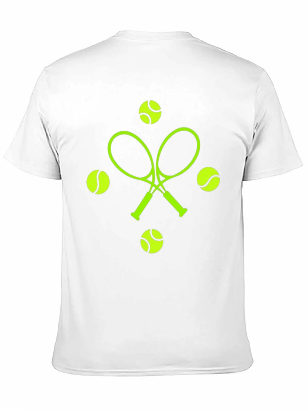 Tennis Racquets & Balls Graphic Tee product image 10