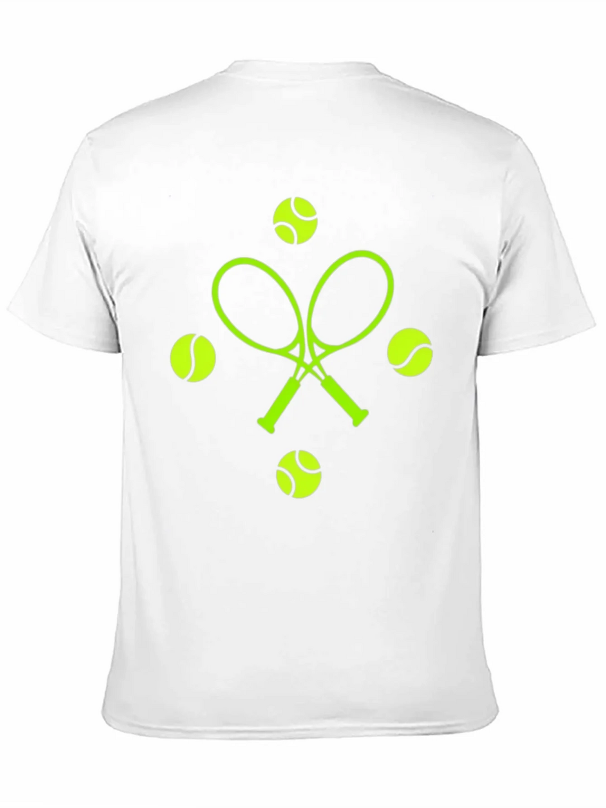 Tennis Racquets & Balls Graphic Tee product image 10