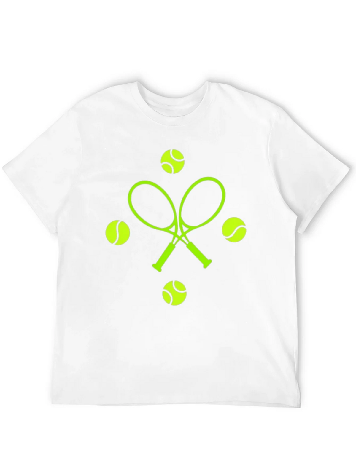 Tennis Racquets & Balls Graphic Tee product image 11