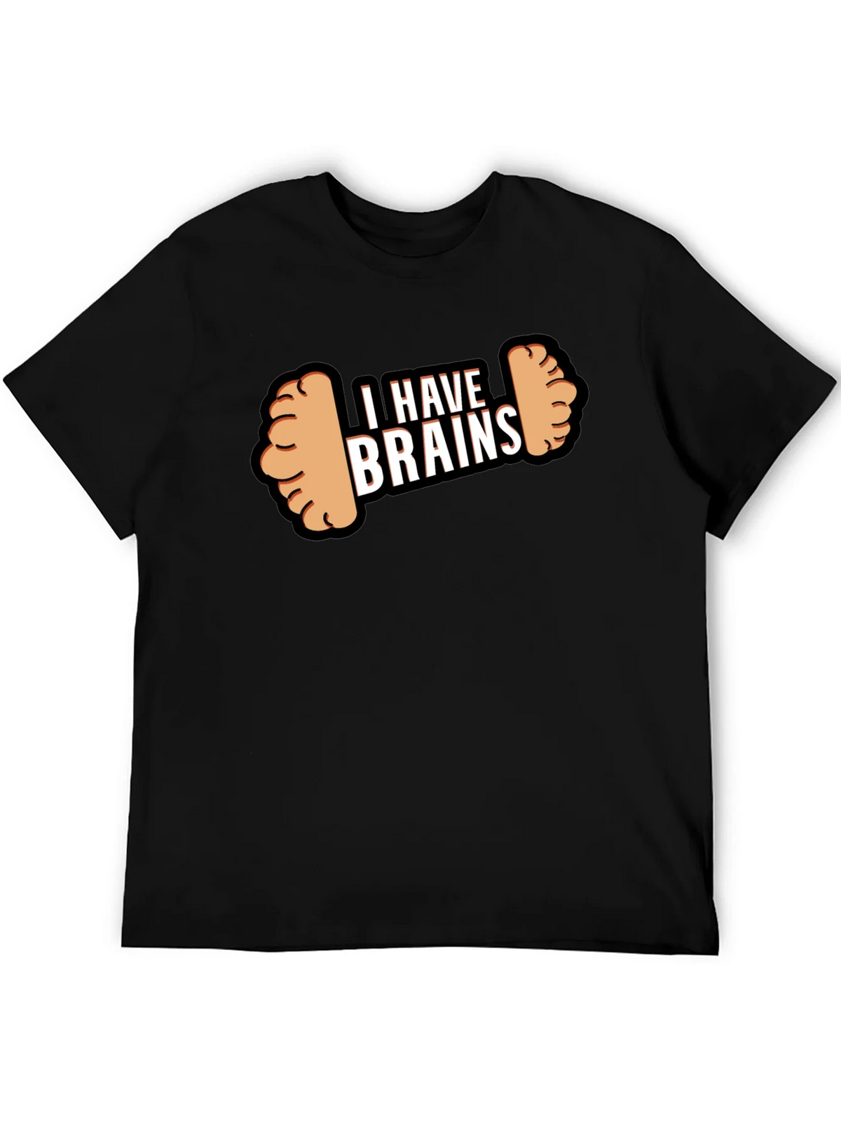 I Have Brains Dumbbell T-Shirt - Funny Gym Workout Tee product image 5