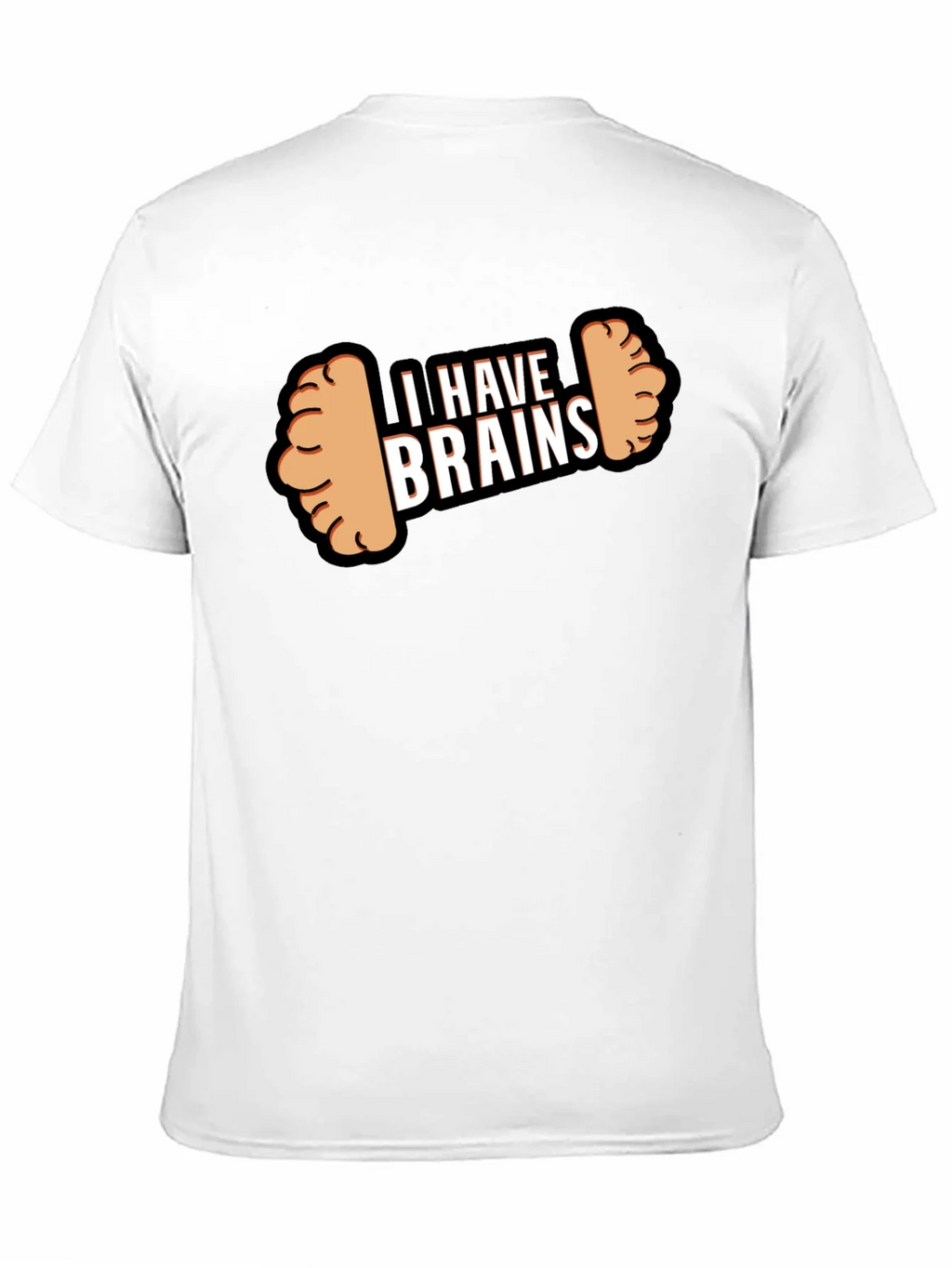 I Have Brains Dumbbell T-Shirt - Funny Gym Workout Tee product image 10