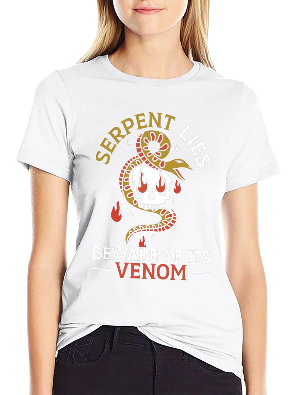 Serpent Lies Venom T-Shirt product image 8