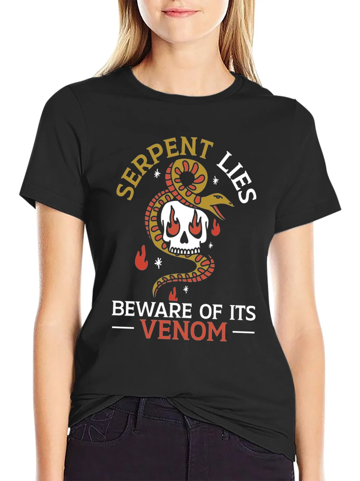 Serpent Lies Venom T-Shirt product image 2