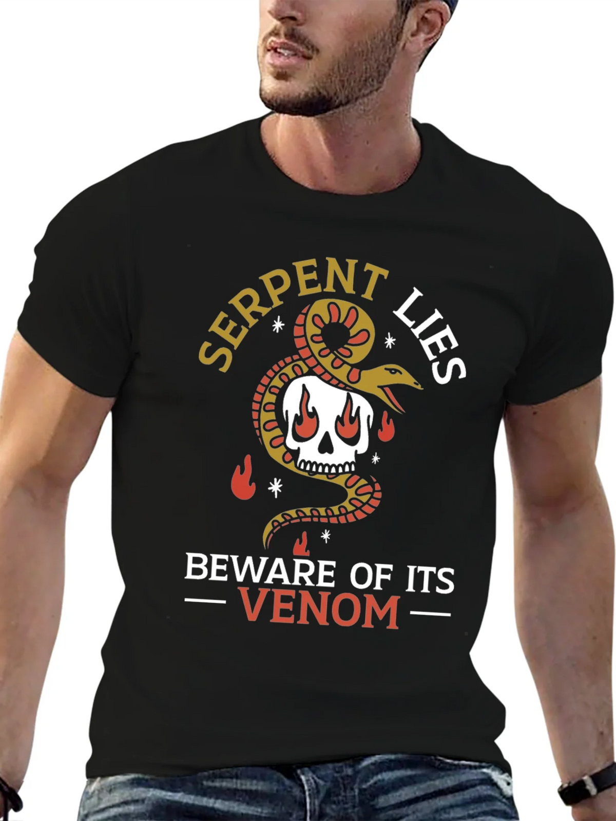 Serpent Lies Venom T-Shirt product image 6