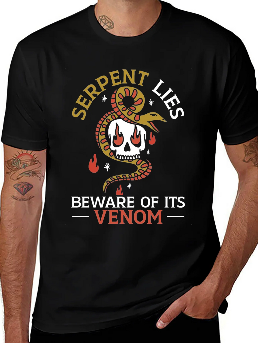 Serpent Lies Venom T-Shirt product image 1