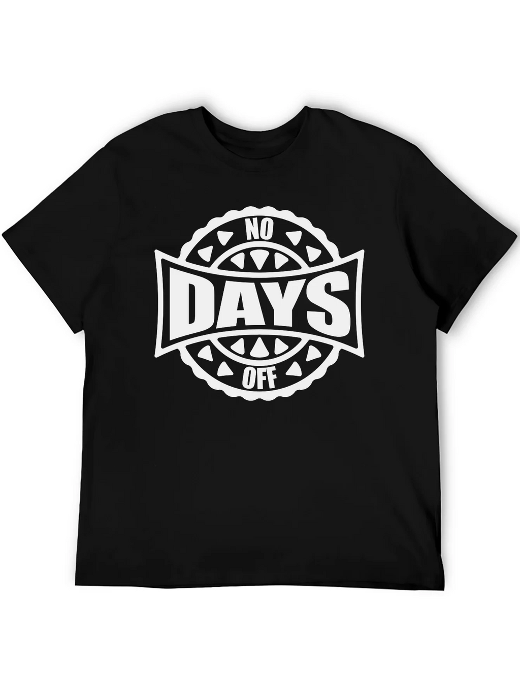 No Days Off Black Graphic Tee product image 5