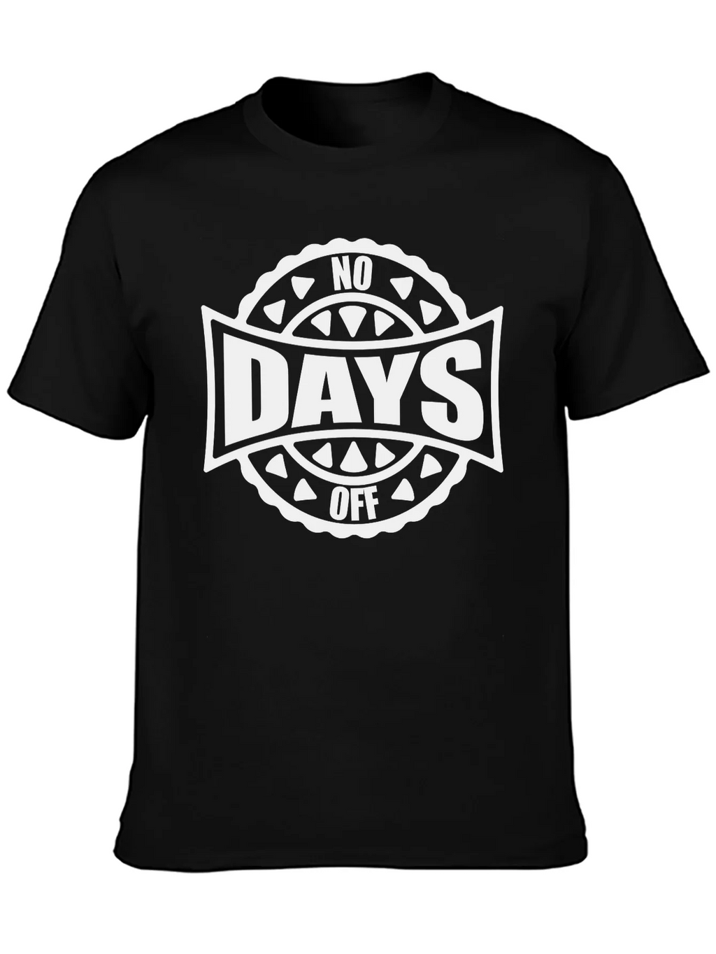No Days Off Black Graphic Tee product image 3