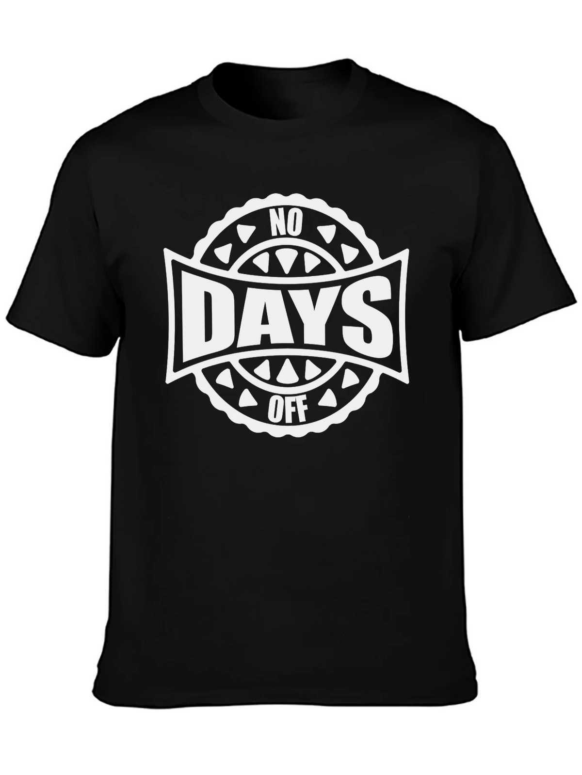 No Days Off Black Graphic Tee product image 3
