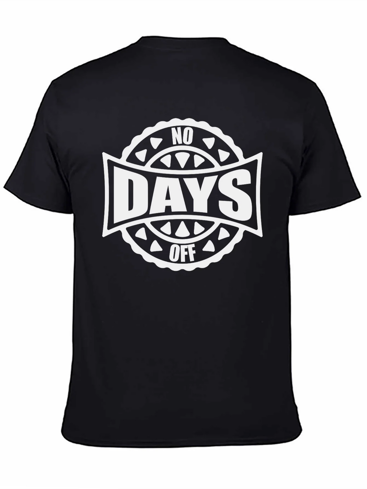 No Days Off Black Graphic Tee product image 4