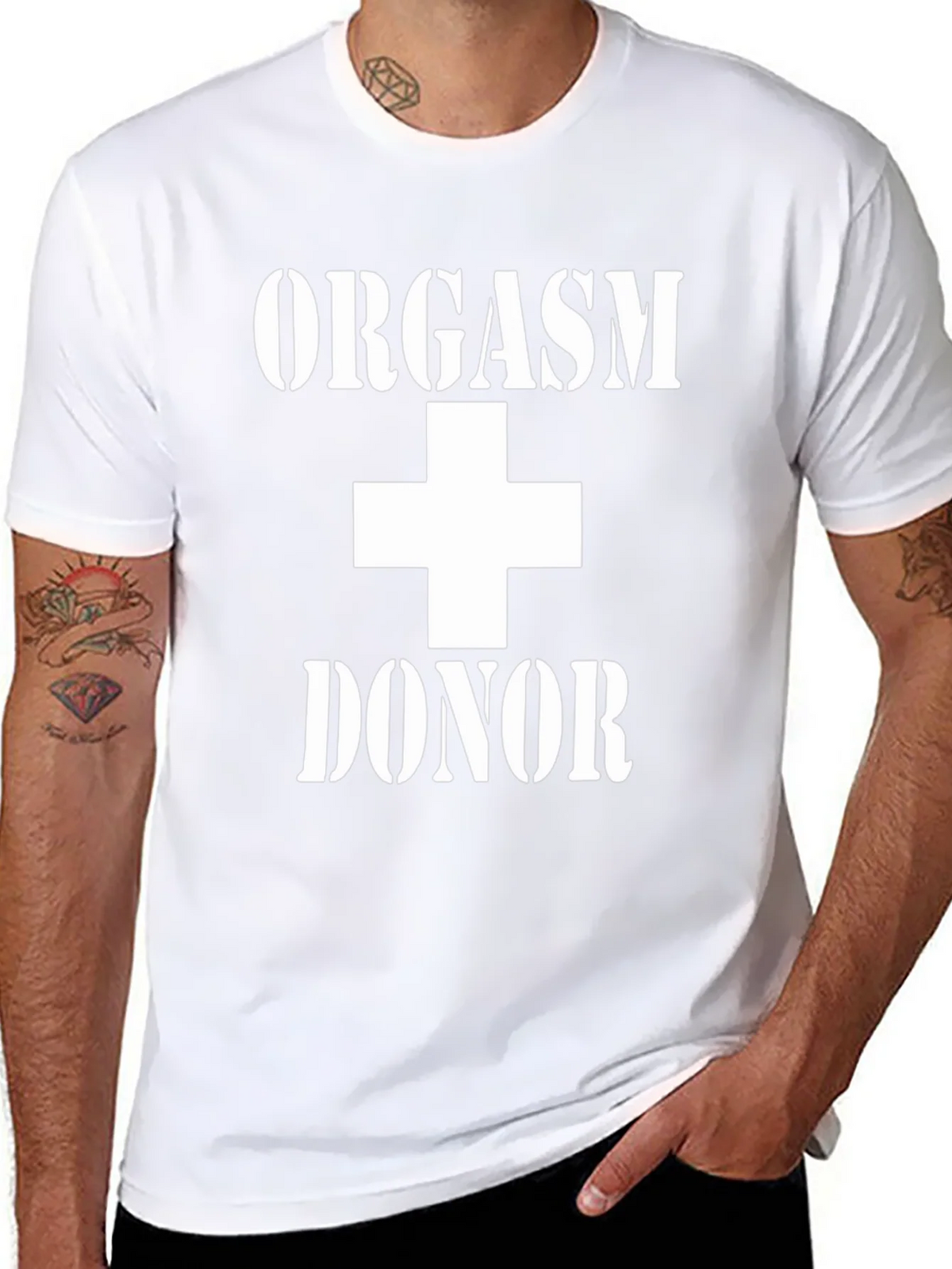 Orgasm Donor T-Shirt - Funny Adult Humor Tee product image 7