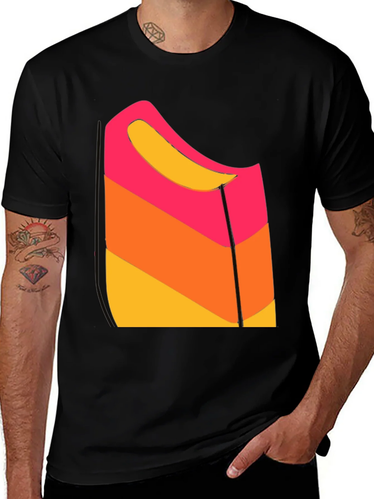 Retro Ice Cream T-Shirt - Cool Summer Vibes product image 1
