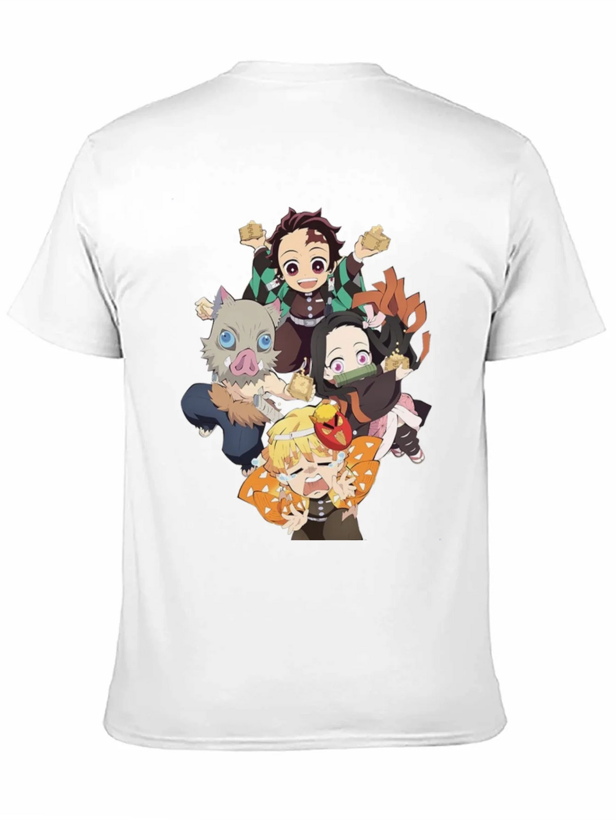 Anime Character Graphic Print Black T-Shirt product image 10