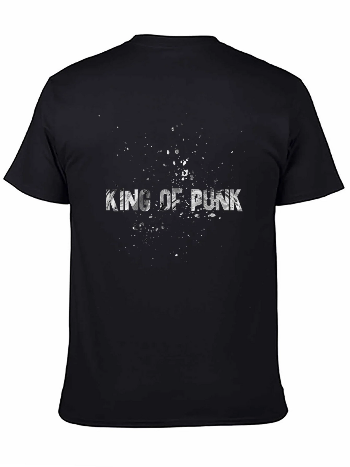 King Of Punk Black Graphic Tee product image 4