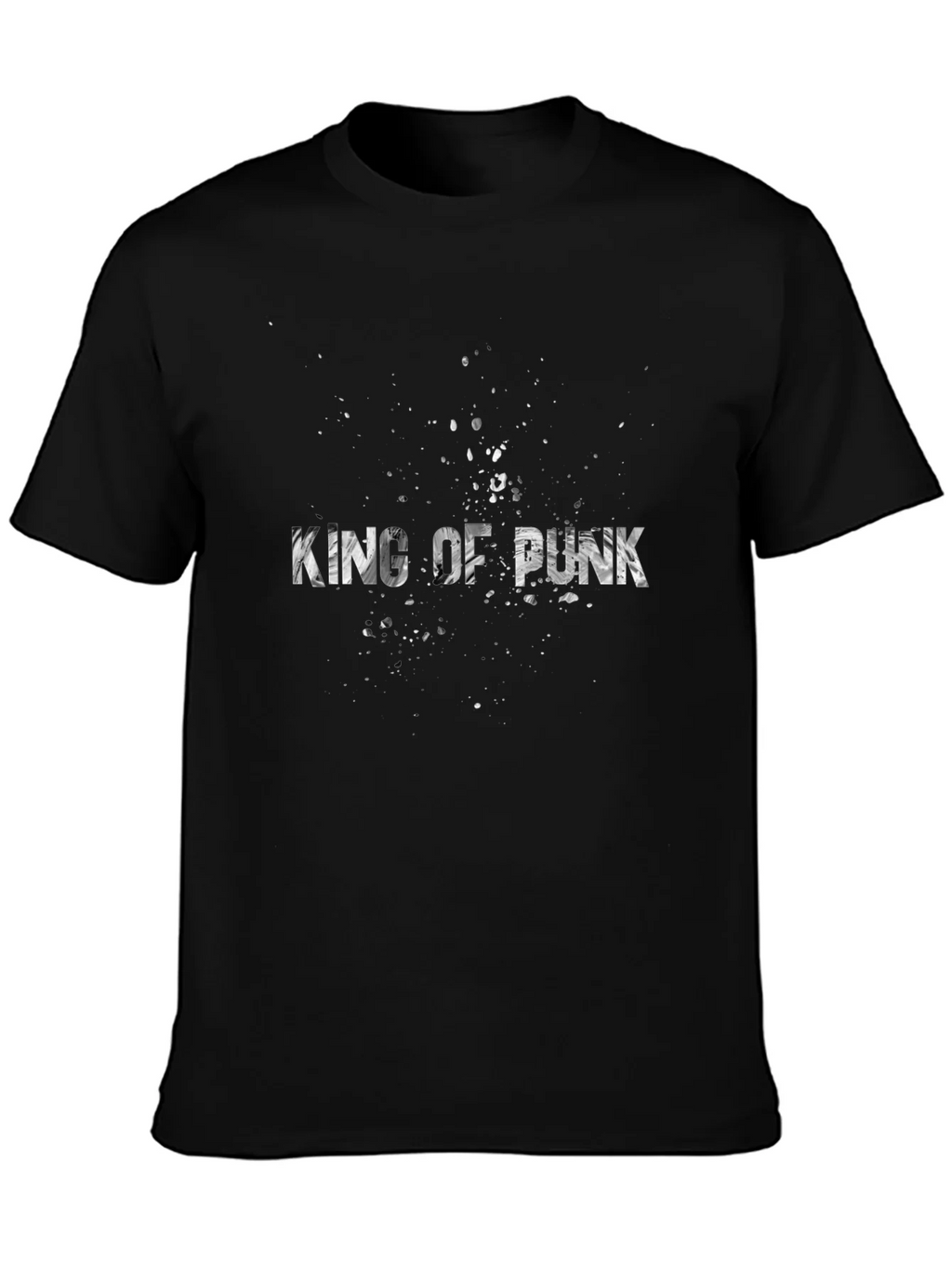 King Of Punk Black Graphic Tee product image 3