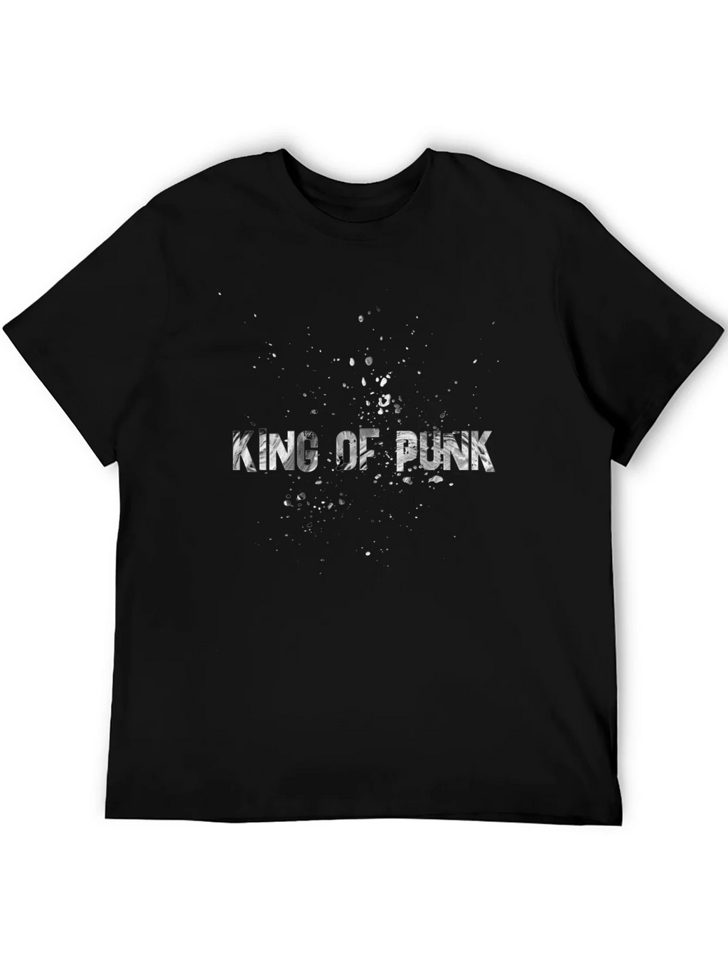 King Of Punk Black Graphic Tee product image 5