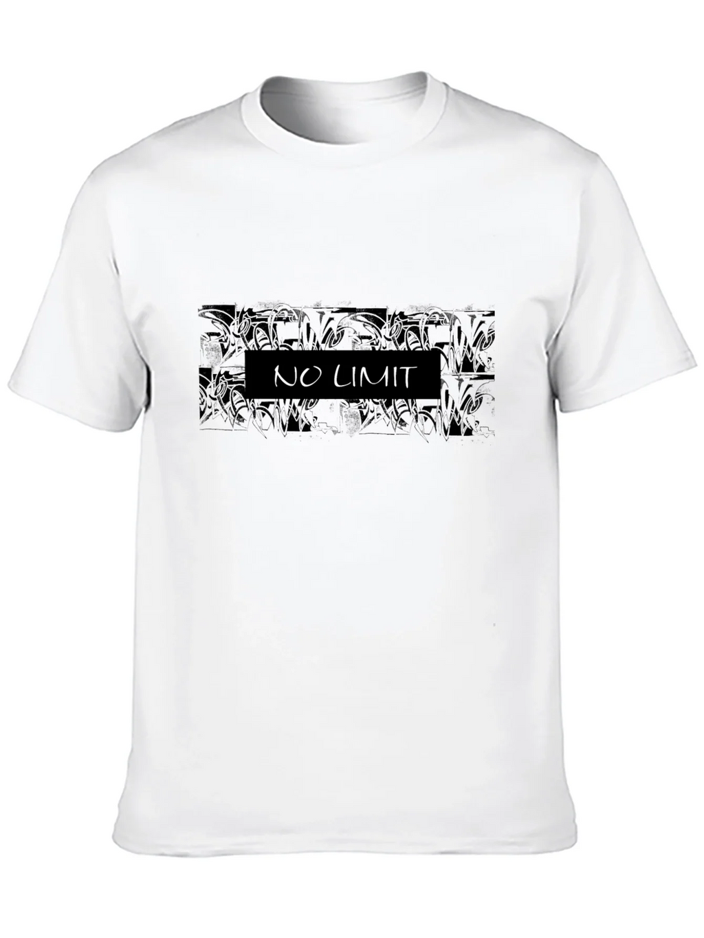 No Limit Graphic T-Shirt - Cool Casual Tee product image 9