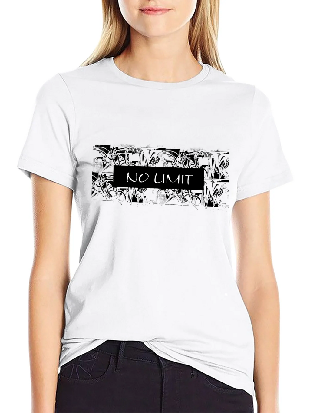 No Limit Graphic T-Shirt - Cool Casual Tee product image 8