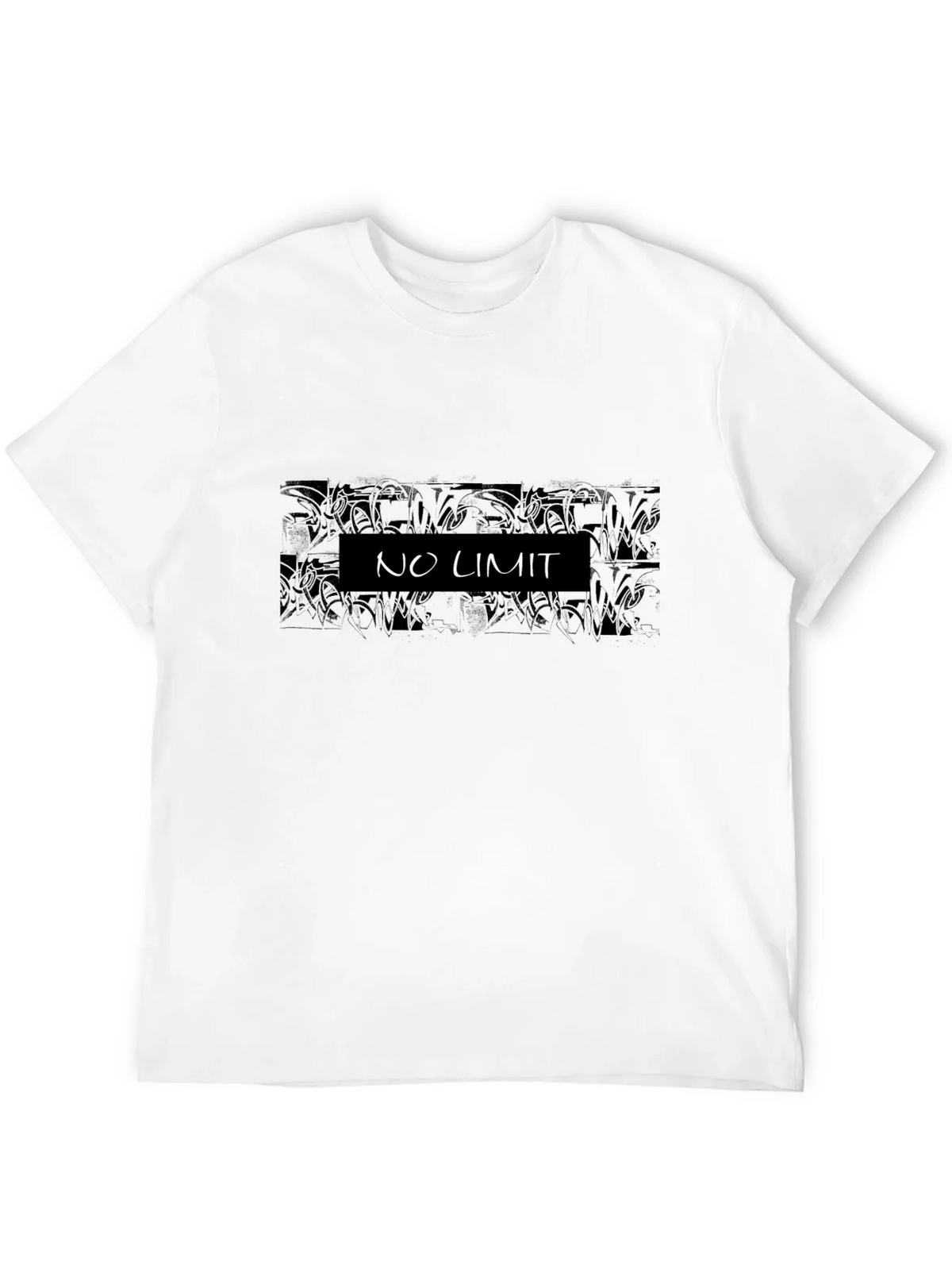 No Limit Graphic T-Shirt - Cool Casual Tee product image 11