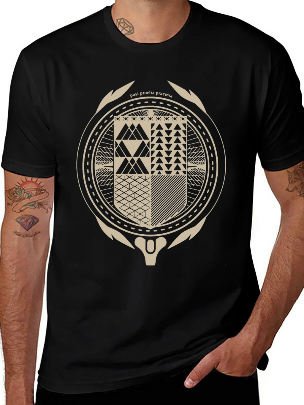 Abstract Geometric Graphic Tee product image 1