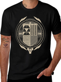 Abstract Geometric Graphic Tee product image 1