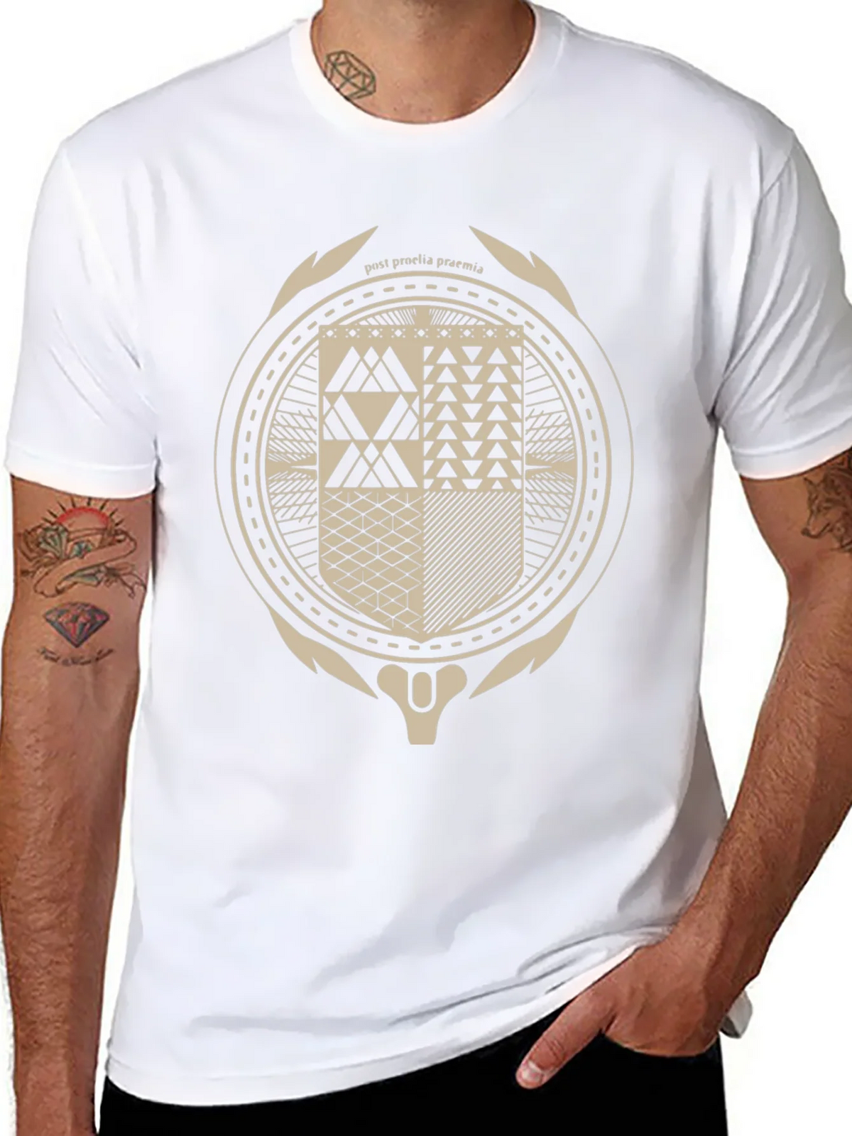 Abstract Geometric Graphic Tee product image 7