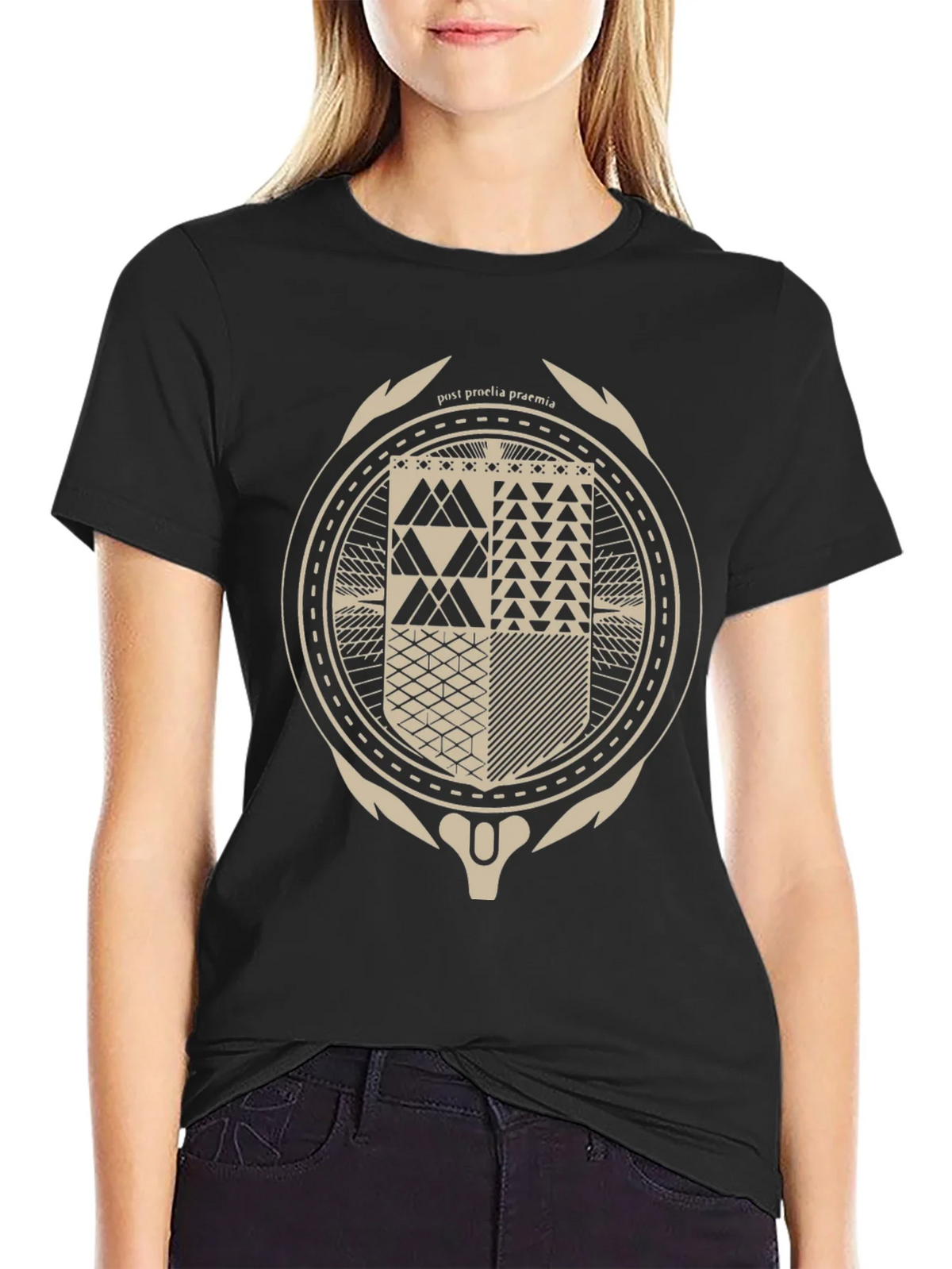 Abstract Geometric Graphic Tee product image 2