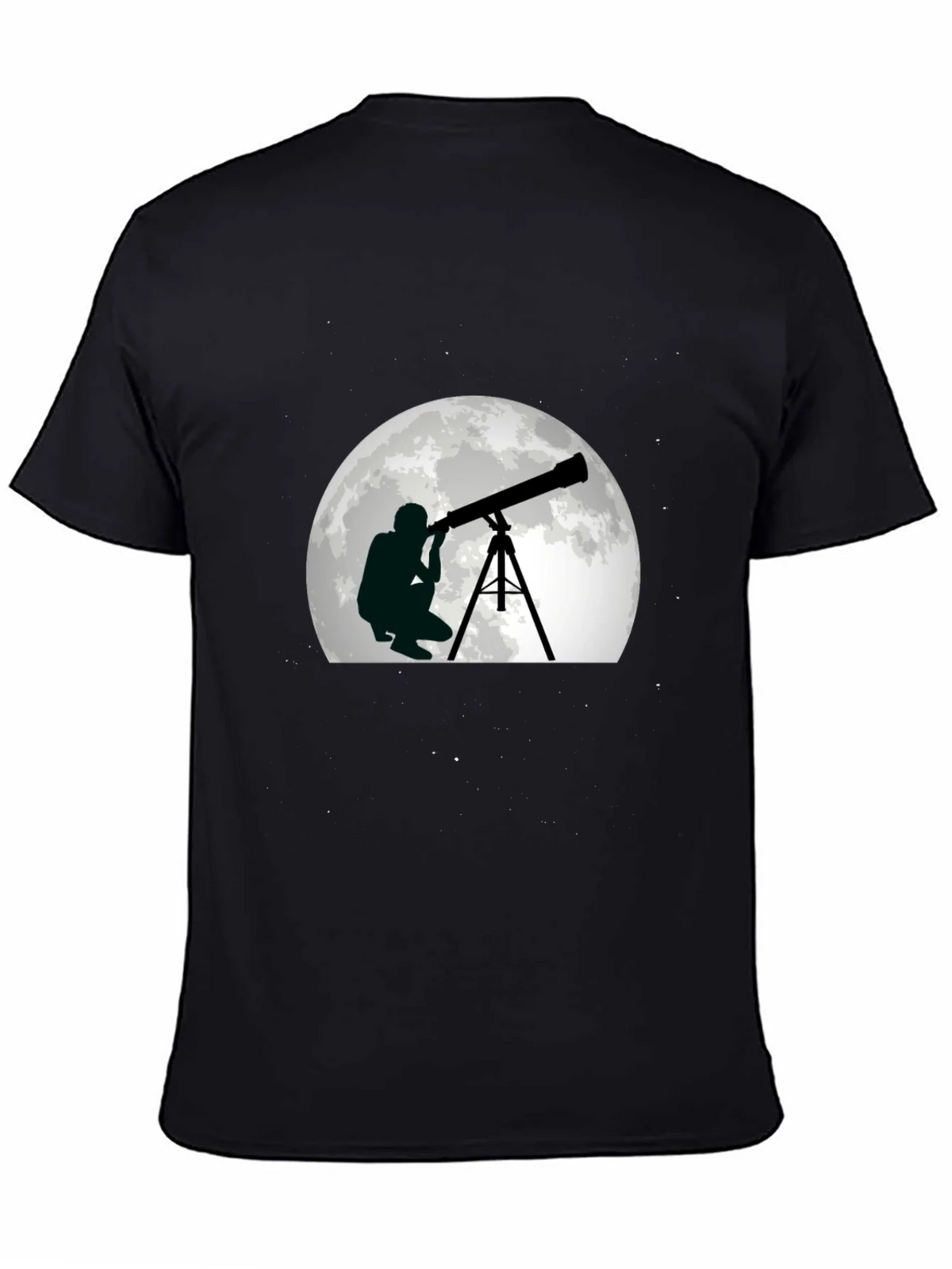 Telescope Stargazer Graphic T-Shirt product image 4